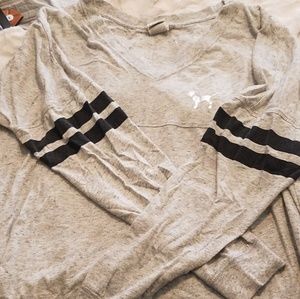 Long sleeve loose fit PINK shirt